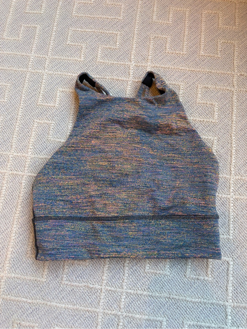 lululemon athletica Multicolor Heather High-Neck Sport Crop